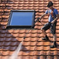 Taktvätt och fasadtvätt