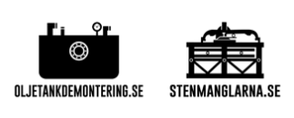 Oljetank och stenmangel demontering