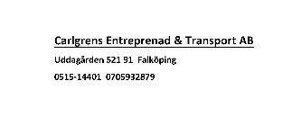 Carlgrens Entreprenad & Transport AB