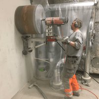 Betonghåltagning