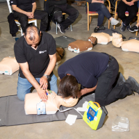 HLR med hjärtstartare