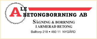 ale Betongborrning AB