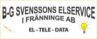 B-G Svenssons Elservice i Fränninge AB