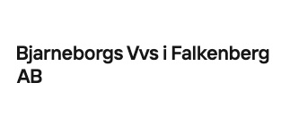 Bjarneborgs Vvs i Falkenberg AB