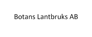 Botans Lantbruks AB