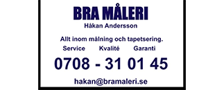 BRA MÅLERI Håkan Andersson