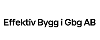 Effektiv Bygg i Gbg AB