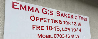 Emma G:s Saker O Ting