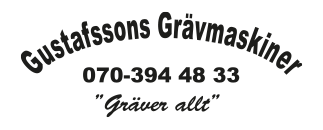 Gustafssons Grävmaskiner