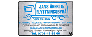 Jans Åkeri & Flyttningsbyrå