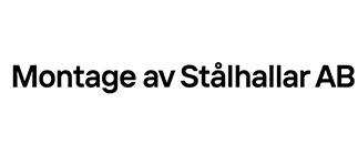 Montage av Stålhallar AB