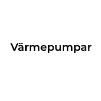 Värmepumpar