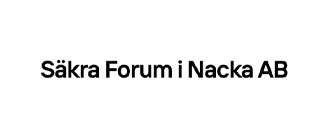 Säkra Forum i Nacka AB