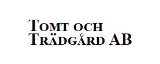 Hässelby Tomt- Och Trädgårdsservice AB