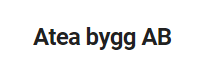 Atea bygg AB