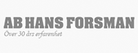 Hans Forsman i Strängnäs AB