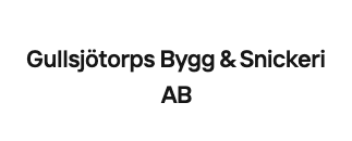 Gullsjötorps Bygg & Snickeri AB