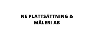 Ne Plattsättning Och Måleri AB