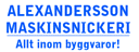 Alexanderssons Maskinsnickeri