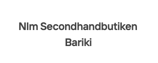 Secondhandbutiken Bariki - Kenya