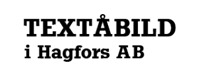 Textåbild i Hagfors AB