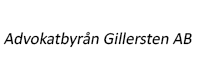 Advokatbyrån Gillersten AB