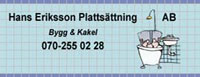Hans Eriksson Plattsättning AB