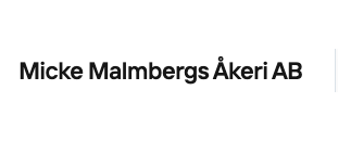 Micke Malmbergs Åkeri AB